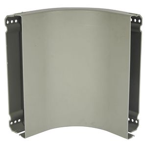 Stijgtstuk 90gr.incl. deksel B400 H75