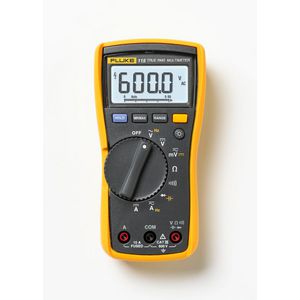 TRMS multimeter met meetsnoeren