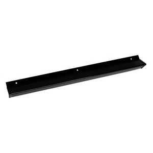 ALU ventilatiekapje 370x30mm zwart