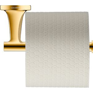Starck T Toiletrolhouder Goud Gepolijst 152x152x50mm