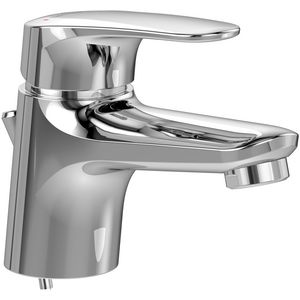 Wastafelkraan O.novo 1-hendel start Chrome sprong 107mm incl. waste-inrichting