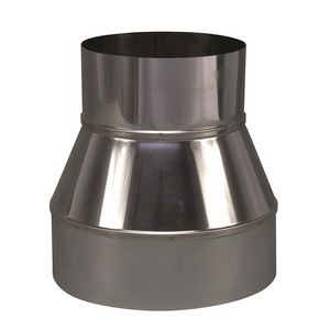 EW RVS verloopstuk 179mm uitw. - 125mm