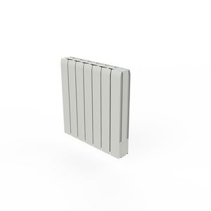 Elektr. radiator oliegevuld LAGO wit 820x580mm 1500W incl. geïnt. klokthermostaat