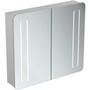 Spiegelkast luxe 80x70 matt al 20w 230v