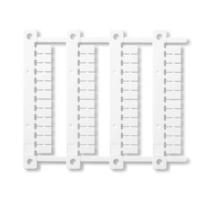 Codeerplaatjes op mat (48x) bedrukbaar Cembre thermotr.