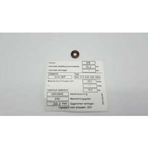 Propaan-set EF Pro 71/380
