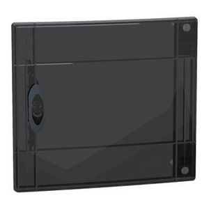 Deur PrismaSeT XS transparante bruin verdeler 1 x 13 modules