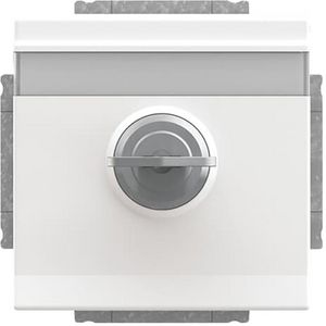 Tekstwandcontactdoos ra kv Centraalplaat kd+eenh.slot inb s-st (20 EUKNBSL-84-101)