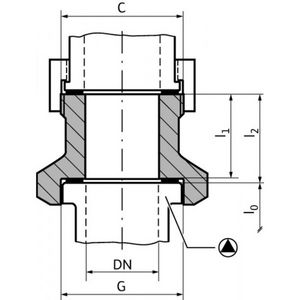 Passtuk R7 20mm 1.1/2"bt.