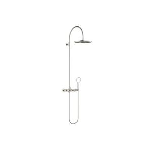 TARA Showerpipe douchemngkr z.handdouche 300mm plat. gebor