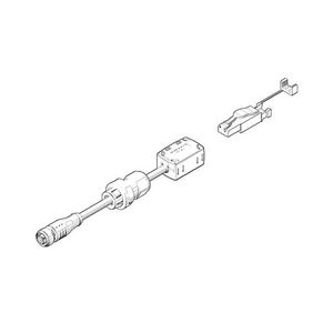 Elekt.toeb.Con.schroefkop.8-polig 25m kabel 290x205x90mm