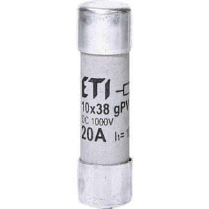 Cylindrische zekering CH 10x38 20A 1000V gPV DC VVE=10