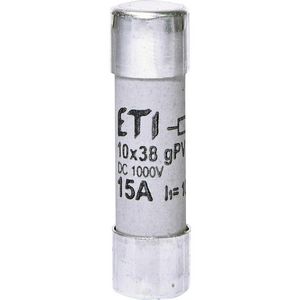 Cylindrische zekering CH 10x38 15A 1000V gPV DC VVE=10