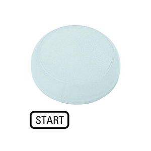 Lens signaallamp wit vlak START