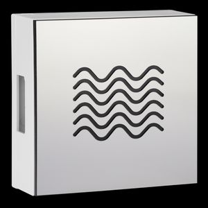 Gong 465A zilver golven