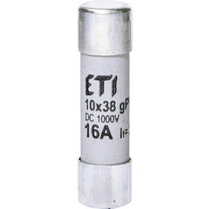 Cylindrische zekering CH 10x38 16A 1000V gPV DC VVE=10