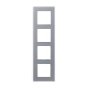 Afdekraam A-viva kristalgrijs 4-voudig