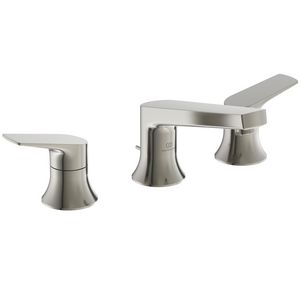 Wastafelmengkraan 2-greeps silver storm (rvs-look) 3.8l/m waste La Dolce Vita