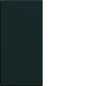 Blindplaat 22,5mm Gallery zwart