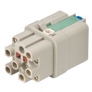 Contactblok mounting 3A Han Q12-F-QL 1,5mm2