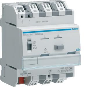 Universele zelflerende dimmer KNX 1x 600 W