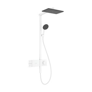 Showerpipe 210/340 1 straalsoort EcoSmart Raindance Alive Q mat wit