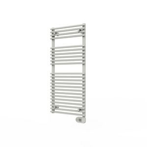 Elektr. badkamerradiator ARNO SINGLE-E wit 600x1810mm 1000W incl. geïnt. klokthermostaat