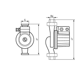 Set a 2st. Koppelingen vlakd. +pakk. mess. Z15/20 1/2"x1"bt.