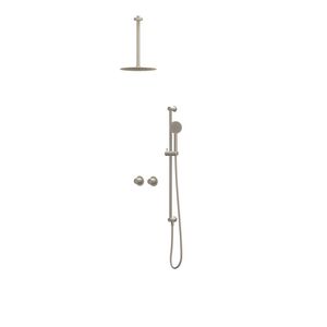 Afbouwdeel regendouche IVY combiset Nexus 3 inbouwthermostaat gebor. nickel CSN3EXGNCBCB excl. inbouwbox