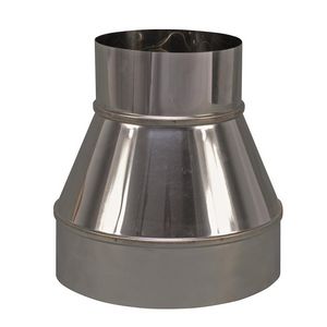 EW RVS verloopstuk 199mm uitw. - 125mm
