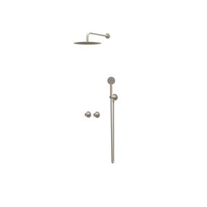 Afbouwdeel regendouche IVY combiset Nexus 3 inbouwthermostaat gebor. nickel CSN3EXGNCCAA excl. inbouwbox
