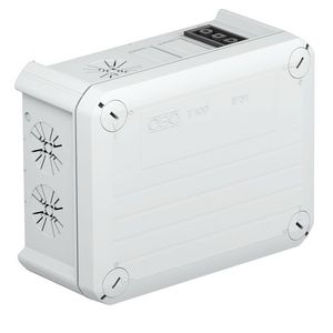 Kabeldoos wieland 2z3p 150x116x67 polypr li.grijs RAL 7035