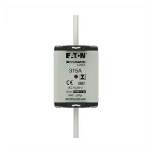 Zekering laagsp. 315A AC 690V NH2 gL/gG dubbele meld VVE=3