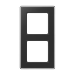 Afdekraam A-viva zwart 2-voudig