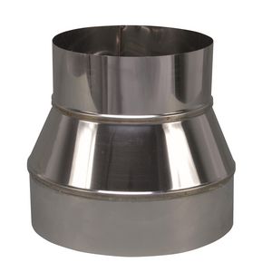EW RVS verloopstuk 199mm uitw. - 150mm
