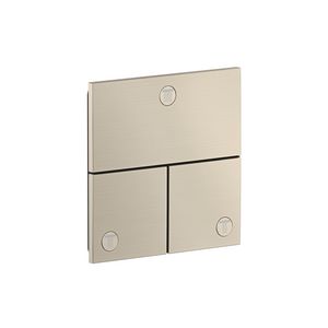 Stopkraan afbouwdeel 3F square Brushed Nickel ShowerSelect ID