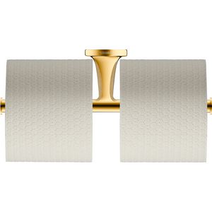 Starck T Toiletrolhouder Goud Gepolijst 255x255x50mm