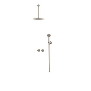 Afbouwdeel regendouche IVY combiset Nexus 3 inbouwthermostaat gebor. nickel CSN3EXGNCCCA excl. inbouwbox