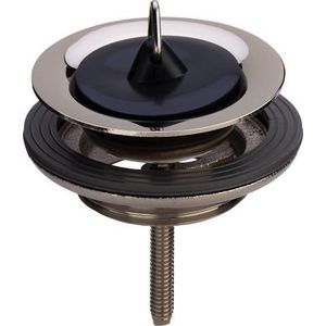 Universele Plug 1 1/4x60 (55) messing/wit = RAL9010 VVE=50