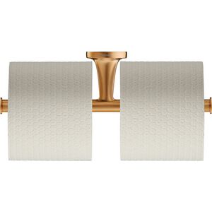 Starck T Toiletrolhouder Brons Geborsteld 255x255x50mm