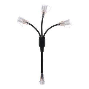 Splitter 3-uitgangen (3Y) voor LED Rope Plus