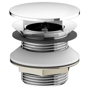 schachtplug G 1/4 met dop nikkel geborsteld