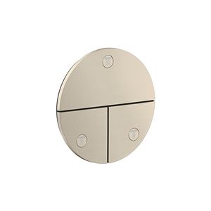 Stopkraan afbouwdeel 3F rond Brushed Nickel ShowerSelect ID