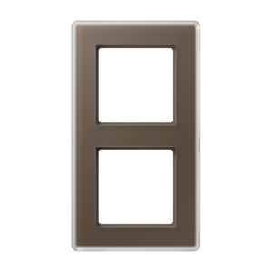 Afdekraam A-viva mokka 2-voudig