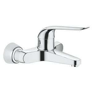 Euroeco wandkraan chroom vaste hendel 170mm