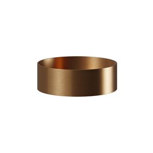 Opzetwaskom Metallic Round Ø38cm brushed brass