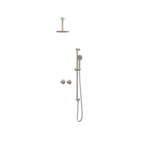 Afbouwdeel regendouche IVY combiset Nexus 3 inbouwthermostaat gebor. nickel CSN3EXGNCDBB excl. inbouwbox