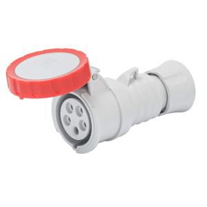 CEE KOPPELCONTACTSTOP 2P+A 16A 380/415V 50/60HZ-ROOD-9H