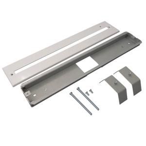 Inbouwframe +afdekplaat CrystalWay 20m wit