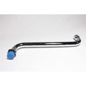 Onderuitloop 3/4 sprong 250mm chroom